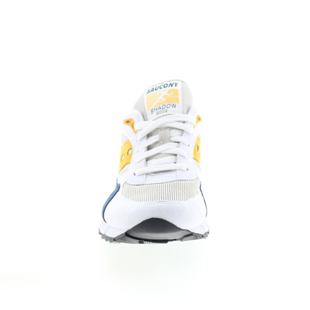 Saucony Mens Shadow 6000 White Shoes (NWT) - Picture 3 of 7